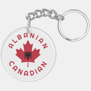 Porte-clés Racines albanaises canadiennes
