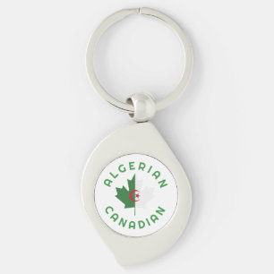 Porte-clés Racines algériennes canadiennes