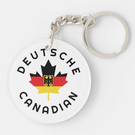 Porte-clés Racines canadiennes Deutsche (Dos)