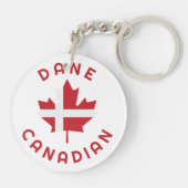 Porte-clés Racines de Danse canadiennes (Dos)