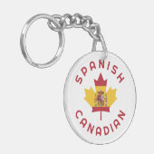 Porte-clés Racines espagnoles canadiennes (Devant gauche)