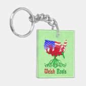 Porte-clés Racines galloises américaines (Devant gauche)