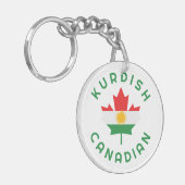 Porte-clés Racines kurdes canadiennes (Devant gauche)