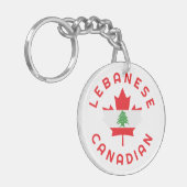 Porte-clés Racines libanaises canadiennes (Devant gauche)