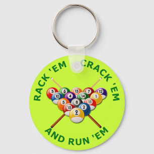 Porte-clés Rack'em Crack'em et Run'em