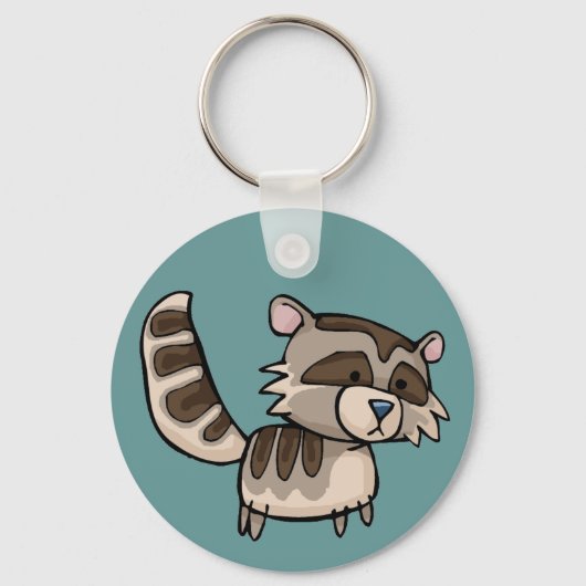 Porte-clés racoon (Recto)