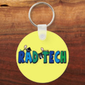 Porte-clés Rad Tech avec conception Personnages en allumettes (Recto)