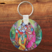 Porte-clés Radha et Krishna (Recto)