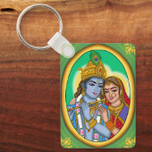 Porte-clés Radha Krishna (Recto)