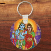 Porte-clés Radha Krishna (Recto)