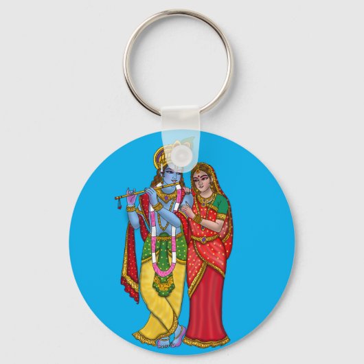 Porte-clés Radha Krishna (Recto)