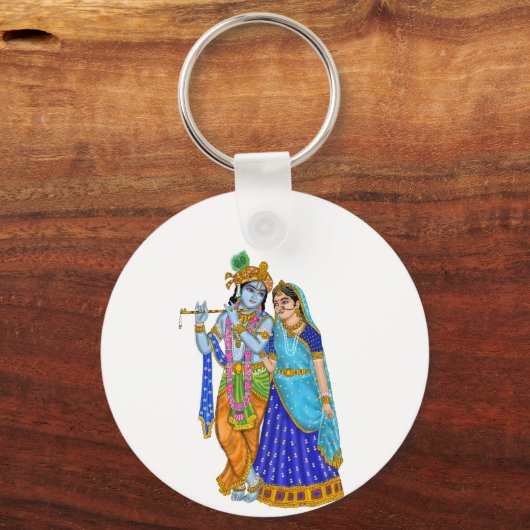 Porte-clés Radha Krishna Keychain (Recto)