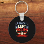 Porte-clés Radical Left S Funny Sarcastic Quote (Recto)