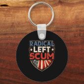 Porte-clés Radical Left S Funny Sarcastic Quote  (Recto)