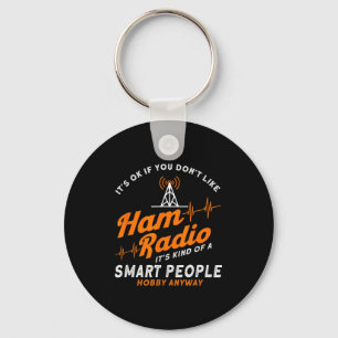 Porte-clés Radio Amateur Personnes Intelligentes Hobby De Tou