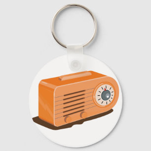 Porte-clés Radio Transistor vintage