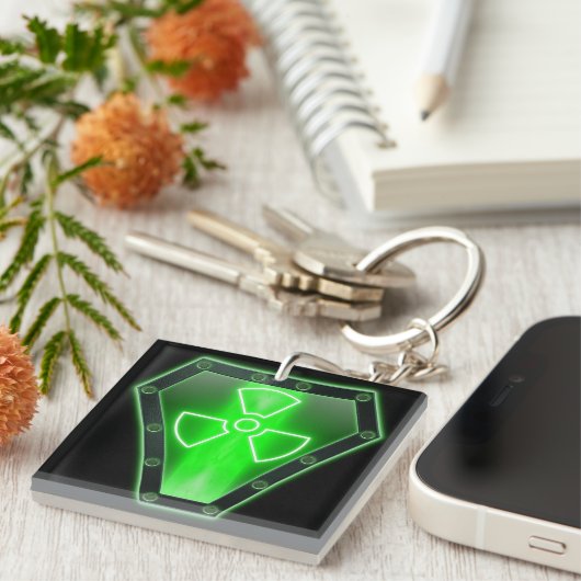 Porte-clés Radioactif (Devant Droit)