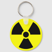 Porte-clés Radioactive warning keychain (Recto)