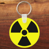 Porte-clés Radioactive warning keychain (Recto)