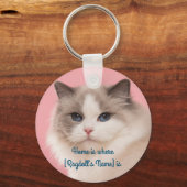 Porte-clés Ragdoll (Recto)