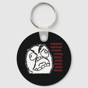 Porte-clés Rage guy fuuu fuuuu
