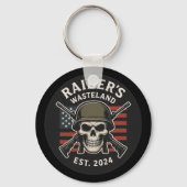 Porte-clés Raider’s Wasteland Logo Best Server Keychain (Recto)