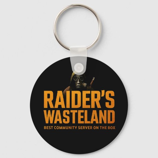 Porte-clés Raider’s Wasteland Logo Best Server Keychain (Verso)