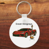 Porte-clés Raies de Stingrays (Verso)