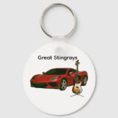 Porte-clés Raies de Stingrays (Verso)
