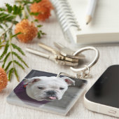 Porte-clés Raillerie de bouledogue (Devant Droit)