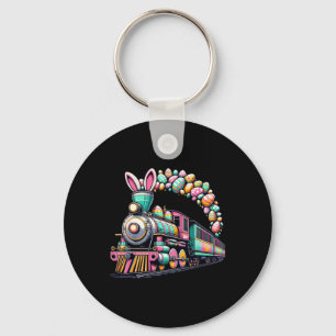 Porte-clés Railroad Bunny Train Easter Egg Kids Toddler Boys