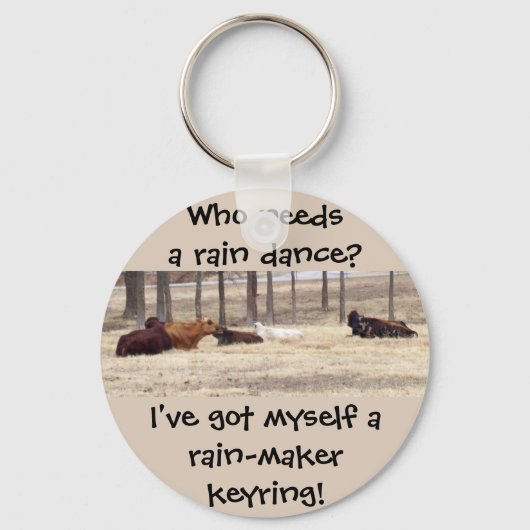 Porte-clés Rain-Maker (Les Vaches Sont Au Pied) (Recto)