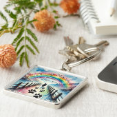 Porte-clés Rainbow Bridge Pet perte de mémoire Petal Press Co (Côté)