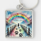 Porte-clés Rainbow Bridge Pet perte de mémoire Petal Press Co (Devant)