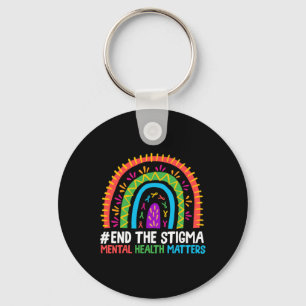 Porte-clés Rainbow End The Stigma Mental Health Maten