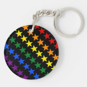 Porte-clés RAINBOW FLAG STARS II + vos idées (Dos)