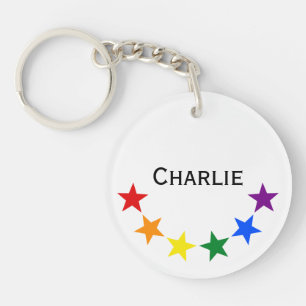 Porte-clés RAINBOW FLAG STARS II + vos idées