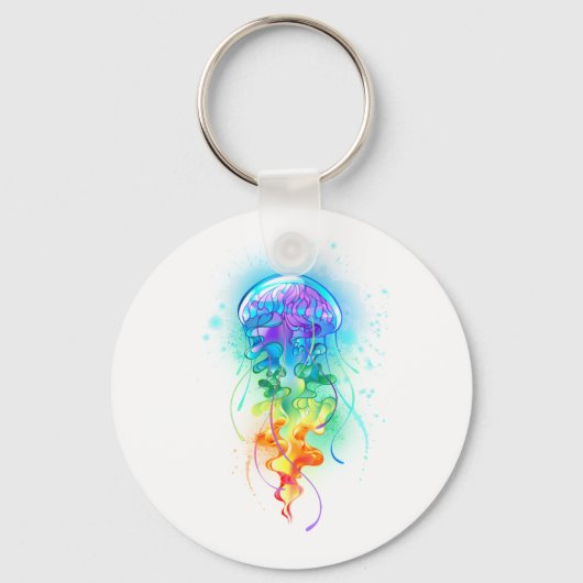 Porte-clés Rainbow jellyfish (Recto)