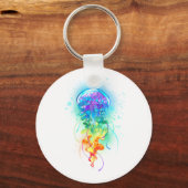 Porte-clés Rainbow jellyfish (Recto)