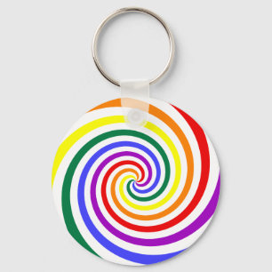 Porte-clés Rainbow Lollipop