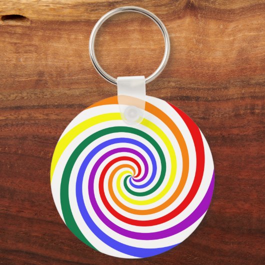 Porte-clés Rainbow Lollipop (Recto)
