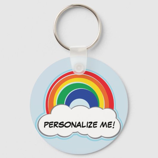 Porte-clés RAINBOW | porte - clé personnalisé (Recto)