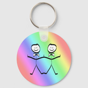 Porte-clés Rainbow Pride Gay Wedding Favors