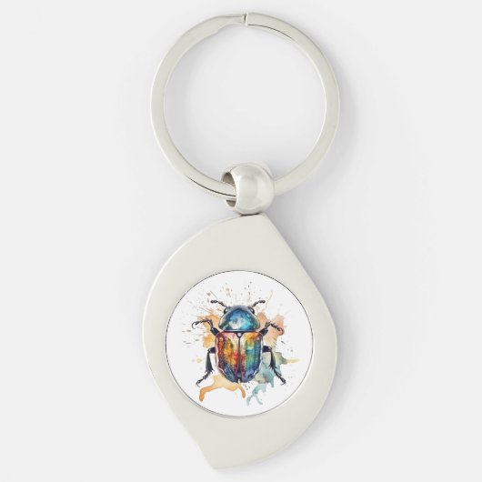 Porte-clés Rainbow Scarab (Devant)