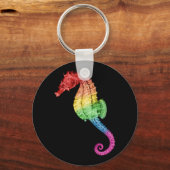 Porte-clés Rainbow Seahorse (Recto)