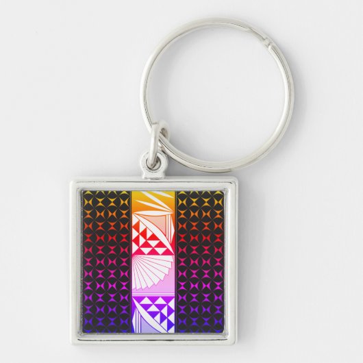 Porte-clés Rainbow Sunrise Keychain (Devant)