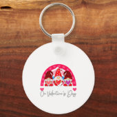 Porte-clés Rainbow Teaching 12th Grade On Valentines Day Tea  (Recto)