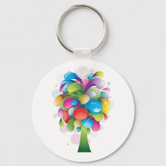 Porte-clés Rainbow Tree (Recto)