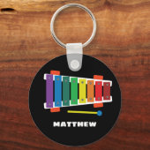 Porte-clés Rainbow Xylophone Classic Toy Porte - clé (Recto)