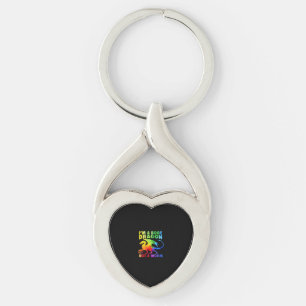 Porte-clés Rainbows Je suis un livre Dragons Pas un ver LGBT